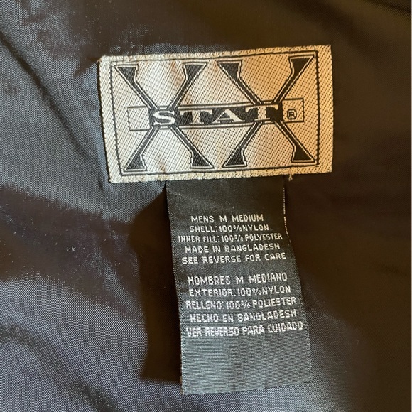 XX Stat men’s vest sz M, back, front pockets with zipper, EUC - Picture 2 of 6